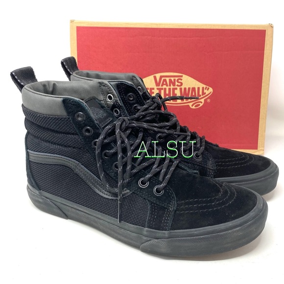 vans sk8 hi mte black ballistic